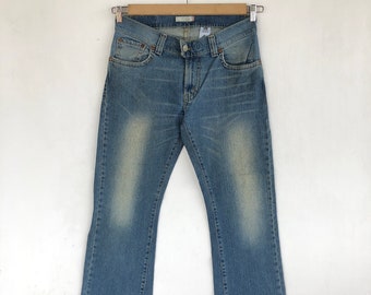 W30 Vintage Levi's Bell Bottom Jeans 90s Levis Women High Waisted Pants Levis 542 Light Wash Low Flare Denim Levis Mom Jeans Size 30x27