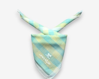 Vintage Courreges Taschentuch Courreges Bandana Einstecktücher Halstuch Stirnband Luxus Damen Accessoires Schals Sommer Geschenk für Sie
