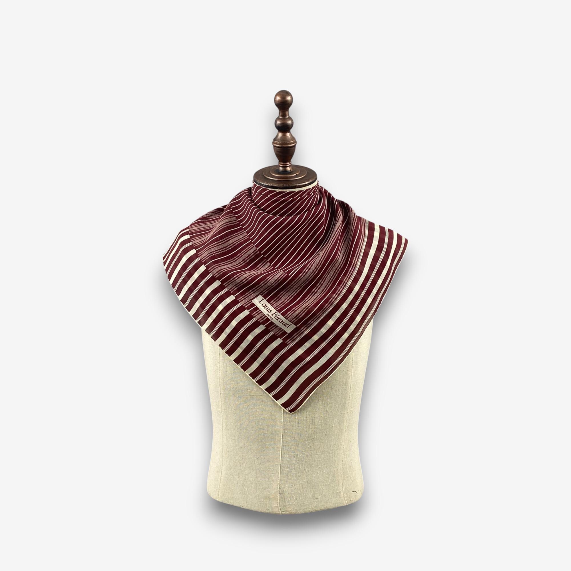 Foulard En Soie Louis Feraud - Multicouleur - Style Bandana/carré - Occasion