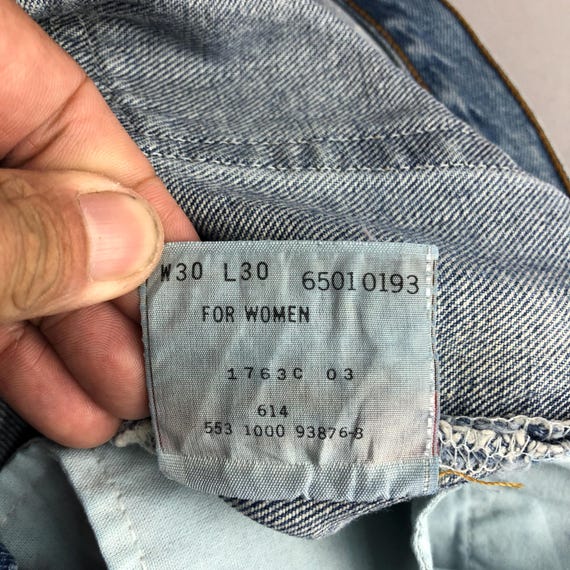 A Cosa Corrisponde L30 Taglia Jeans Levi's 501 Vintage, Lavaggio