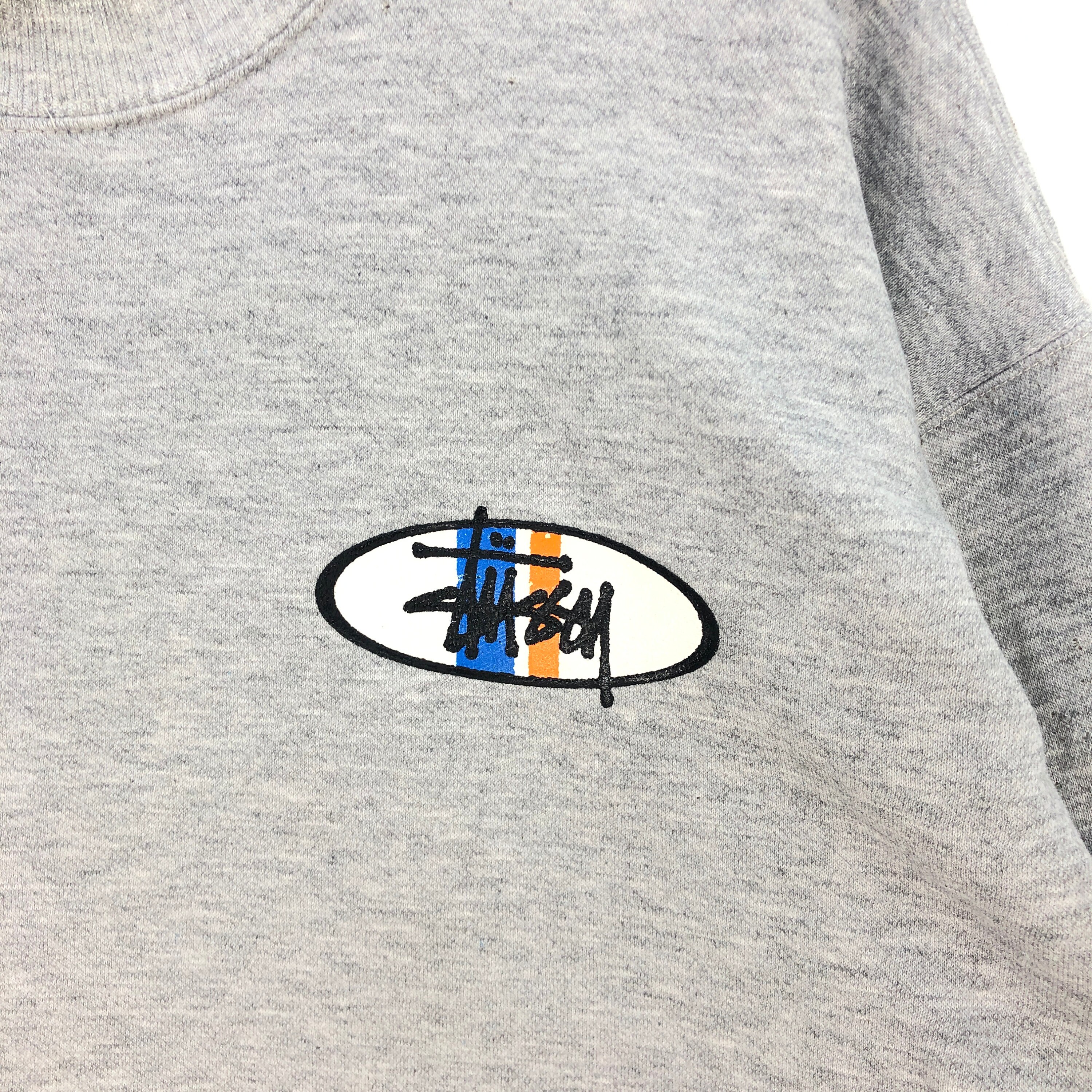 Vintage Stussy Distressed Sweater 90s Stussy Usa Sweatshirt