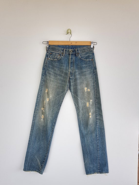 Talla 28 Vintage Levis 501 Jeans Jeans De Mujer Cintura -