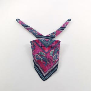 Vintage Yves Saint Laurent Handkerchief YSL Bandana Luxury Neckerchief Headband Pocket Square Womens Accessories Scarves Summer Gift for Her