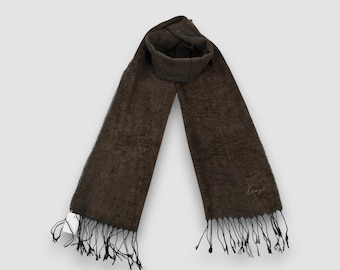 Vintage Kenzo Wool Scarf Muffler Kenzo Lambswool Scarves Womens