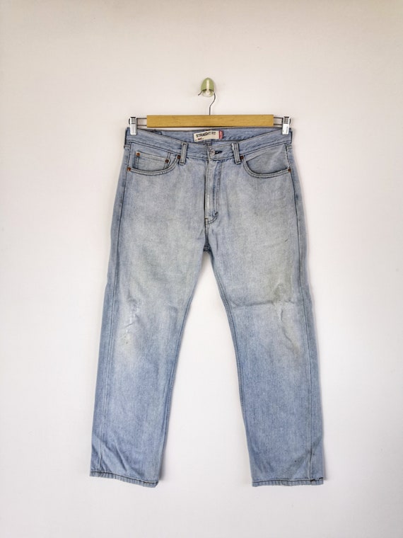 W36 Levis 505 Jeans Light Wash Levi 505 Denim Femme Taille - Etsy Canada
