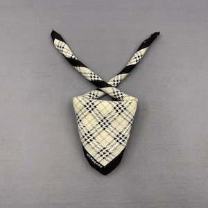Vintage Burberry Handkerchief Burberrys Checkered Bandana Burberrys Neckerchief Accessories Pocket Square Neck Scarf Authentic Gift for Him