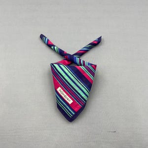 Vintage YSL Handkerchief Yves Saint Laurent Bandana Womens Accessories Neckerchief Pocket Square Neck Scarf Headband Babushka Gift for Her