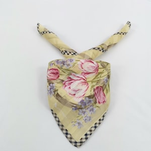 Vintage Aquascutum Handkerchief Aquascutum Bandana Pocket Squares Neckerchief Headband Luxury Womens Accessories Scarf Summer Gift for Her