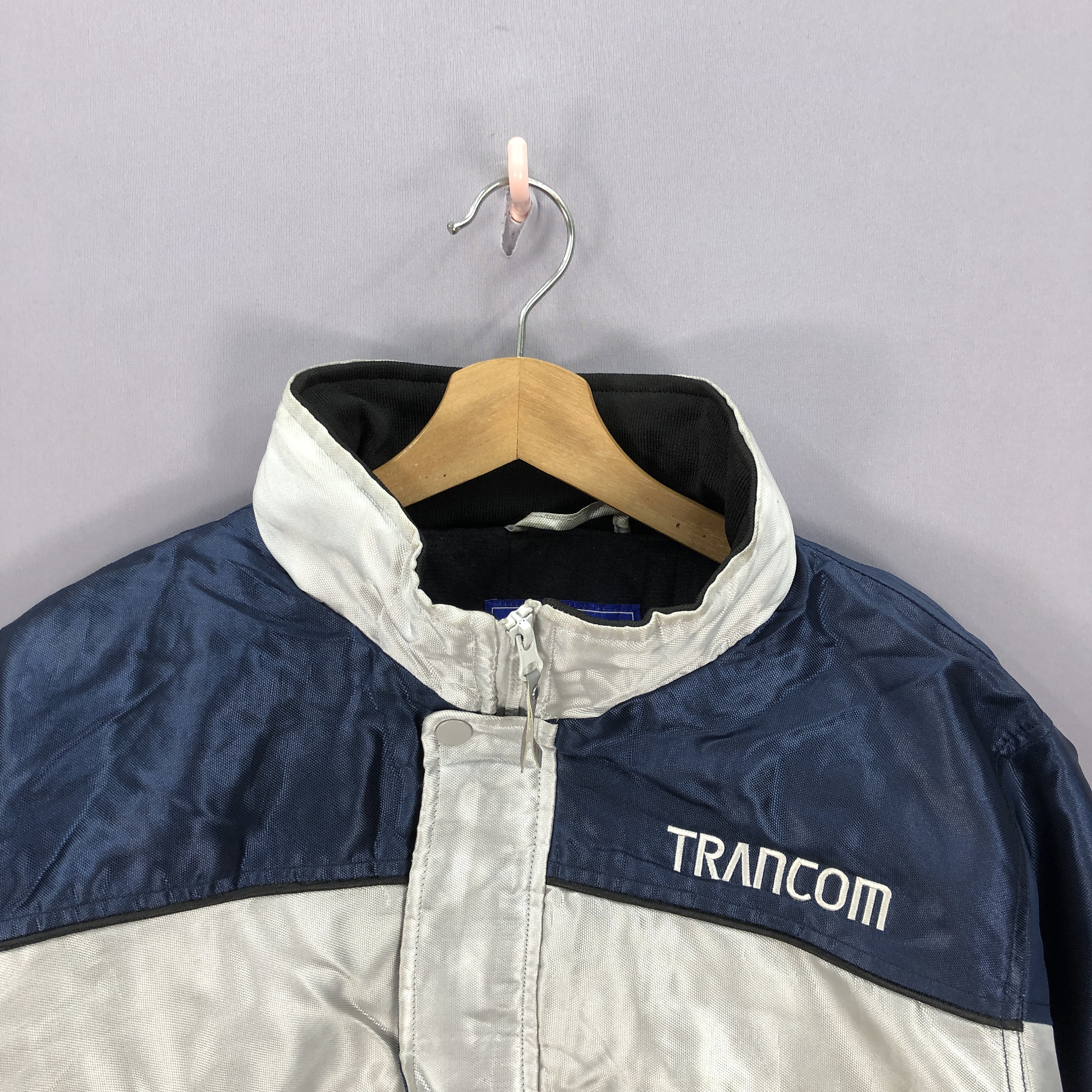 Vintage Trancom Nylon Jacket 90s Earth Hit High Performance Vintage Trancom Nylon Jacket 90s Earth Hit High Performance