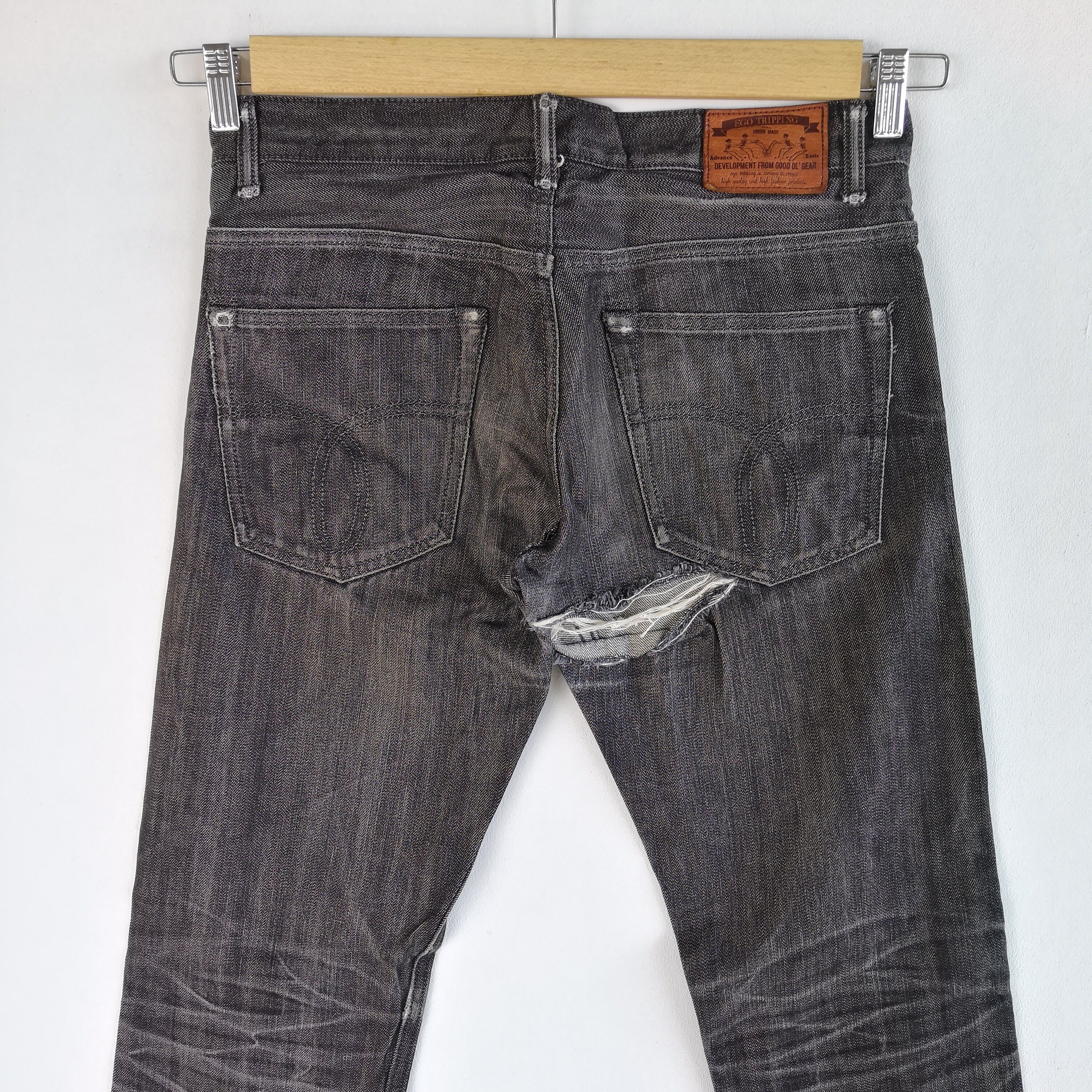 W31 Vintage 90's Ego Tripping Selvedge Jeans Japanese Blue