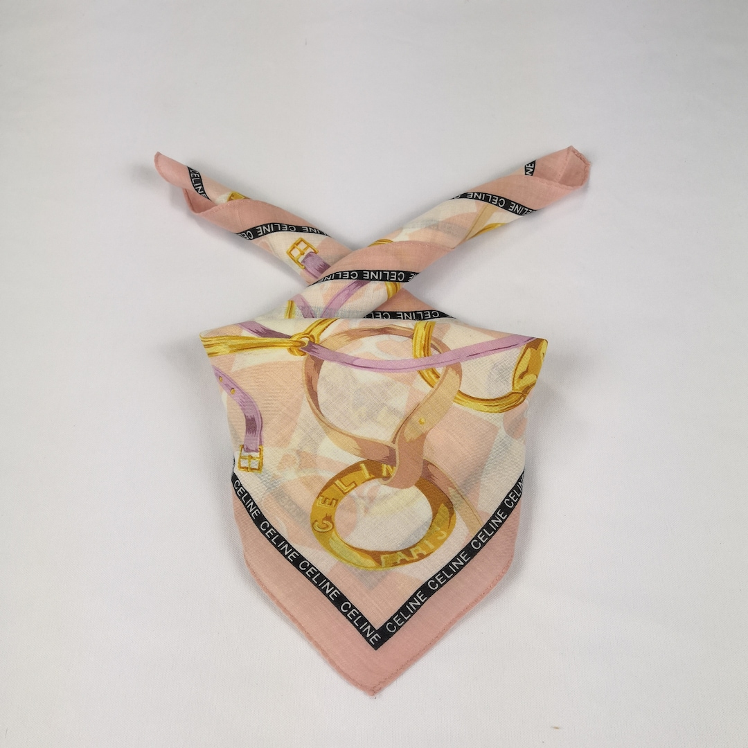 Vintage Celine Bandana Celine Neckerchief Celine