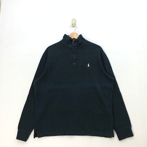 Vintage 90&#39;s Polo Ralph Lauren Pullover Sweatshirt Large Navy Polo Ralph Lauren Sweater Ralph Lauren Jumper Embroidery Pony Logo Size L