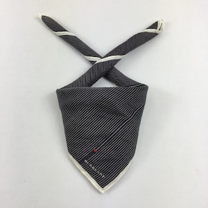 Vintage Burberry Handkerchief, Burberry's Bandana Accessories, Burberrys Pocket Square, Neckerchief Pocket Square New Year Gift for Her