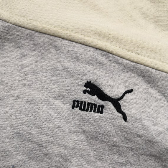 Vintage 90s Puma Zipper Sweater Jumper Large Puma… - image 6