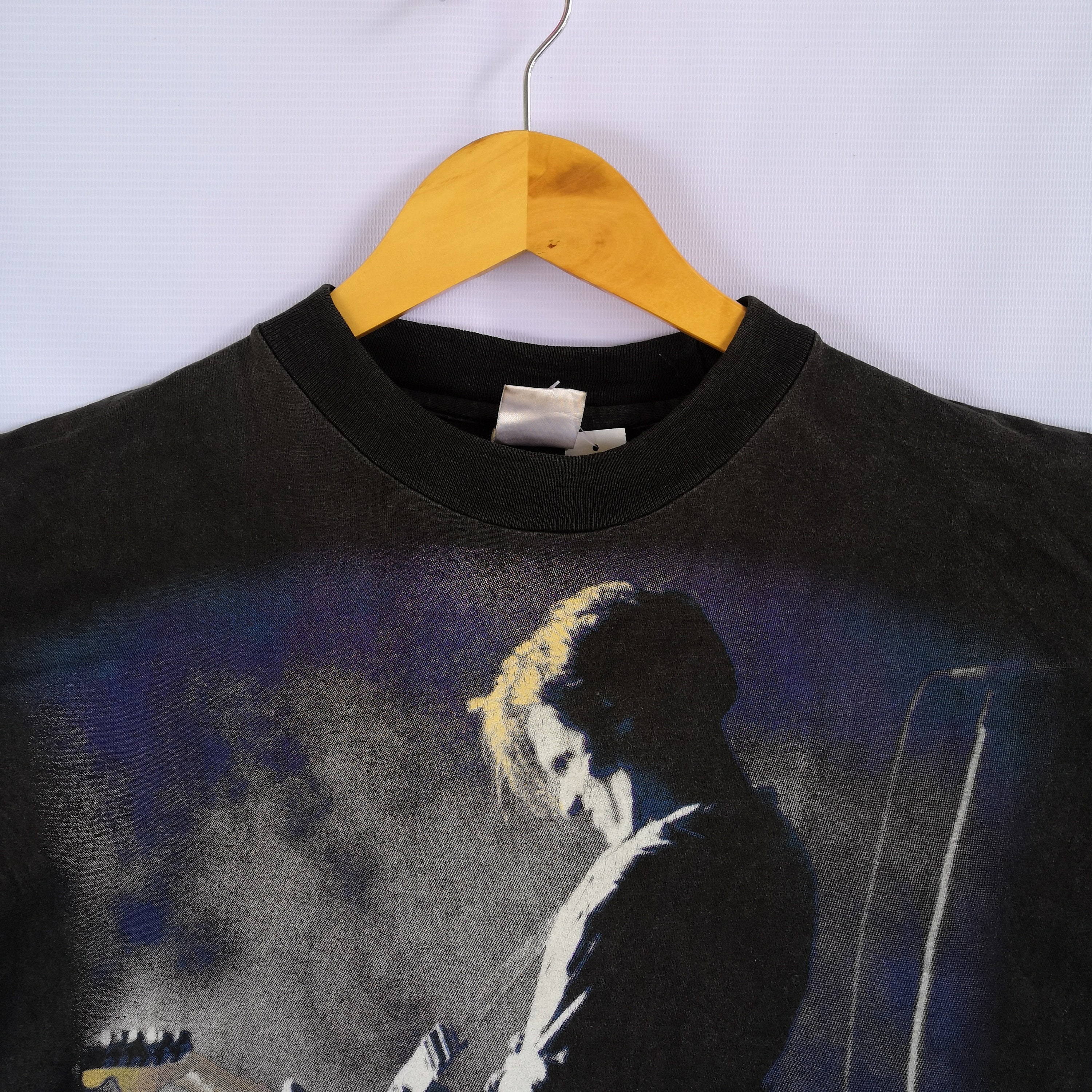 Vintage Bryan Adams 1994 Tour T-shirt Medium Black Rock