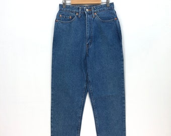 W25 Vintage Levis Stone Wash Jeans 90s Levis Women High Waisted Pants Levis Baggy Tapered Leg Denim Levis Girlfriend Jeans Size 25x29