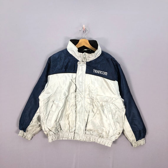 Vintage Trancom Nylon Jacket 90s Earth Hit High Performance Vintage Trancom Nylon Jacket 90s Earth Hit High Performance