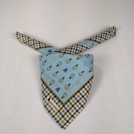 Buy Vintage Aquascutum Handkerchief, Aquascutum Bandana 