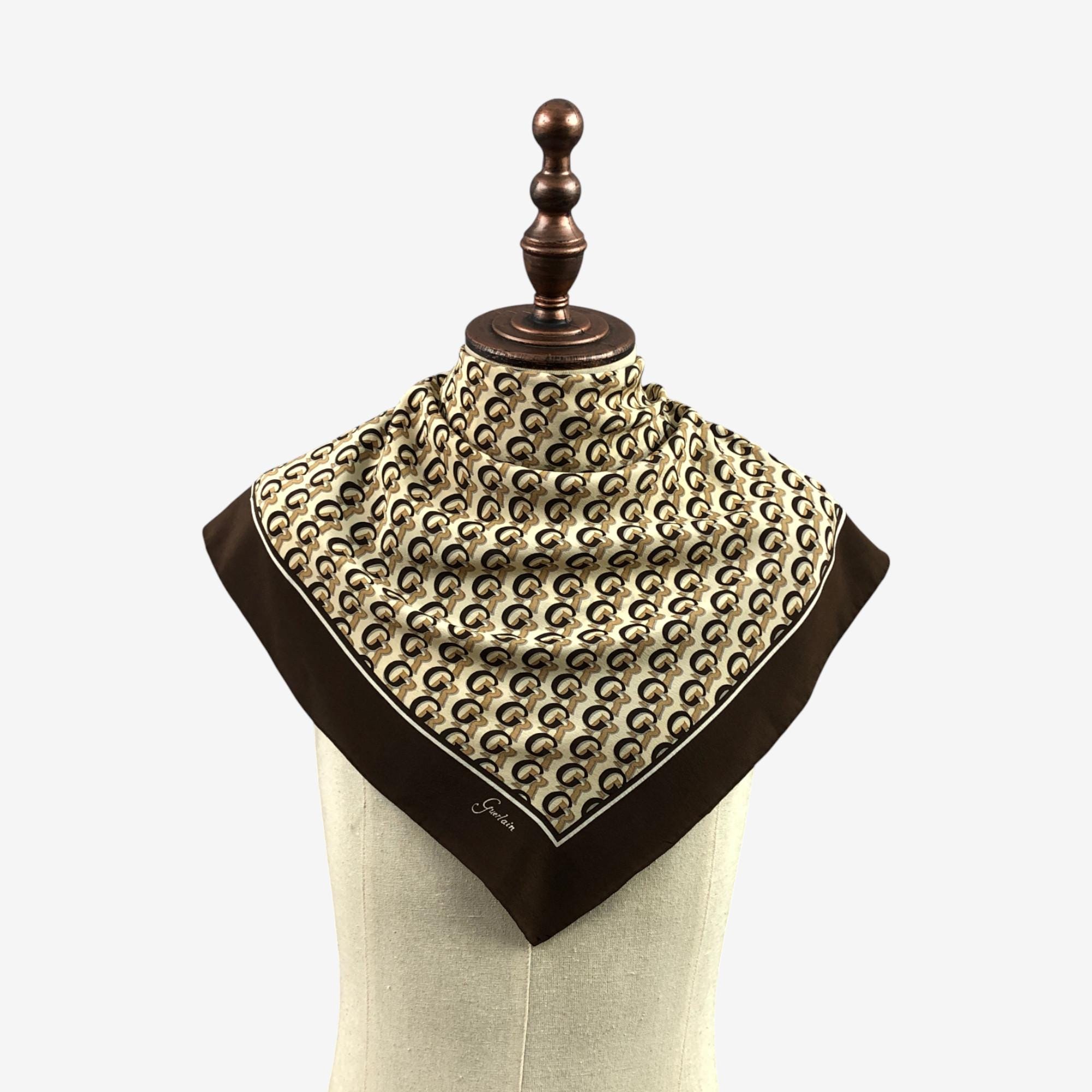 Guerlain Absolus Allegoria Santal Royal Eau de Parfum, 4.2  Guerlain Paris silk scarf gold display picture 1