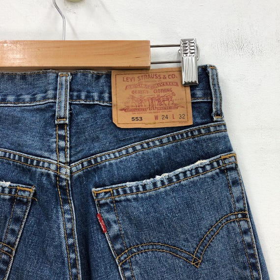 W26 Vintage Levis 501 Distressed Jeans 90s Levis … - image 5