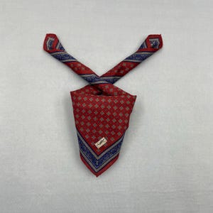 Vintage YSL Handkerchief Yves Saint Laurent Bandana Womens Accessories Neckerchief Pocket Square Neck Scarf Headband Babushka Gift for Her