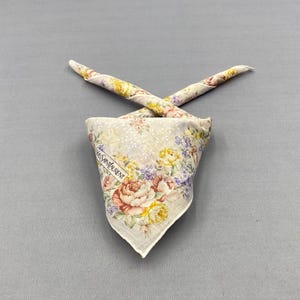 Vintage Yves Saint Laurent Handkerchief YSL Bandana Luxury Neckerchief Headband Pocket Square Womens Accessories Scarves Summer Gift for Him