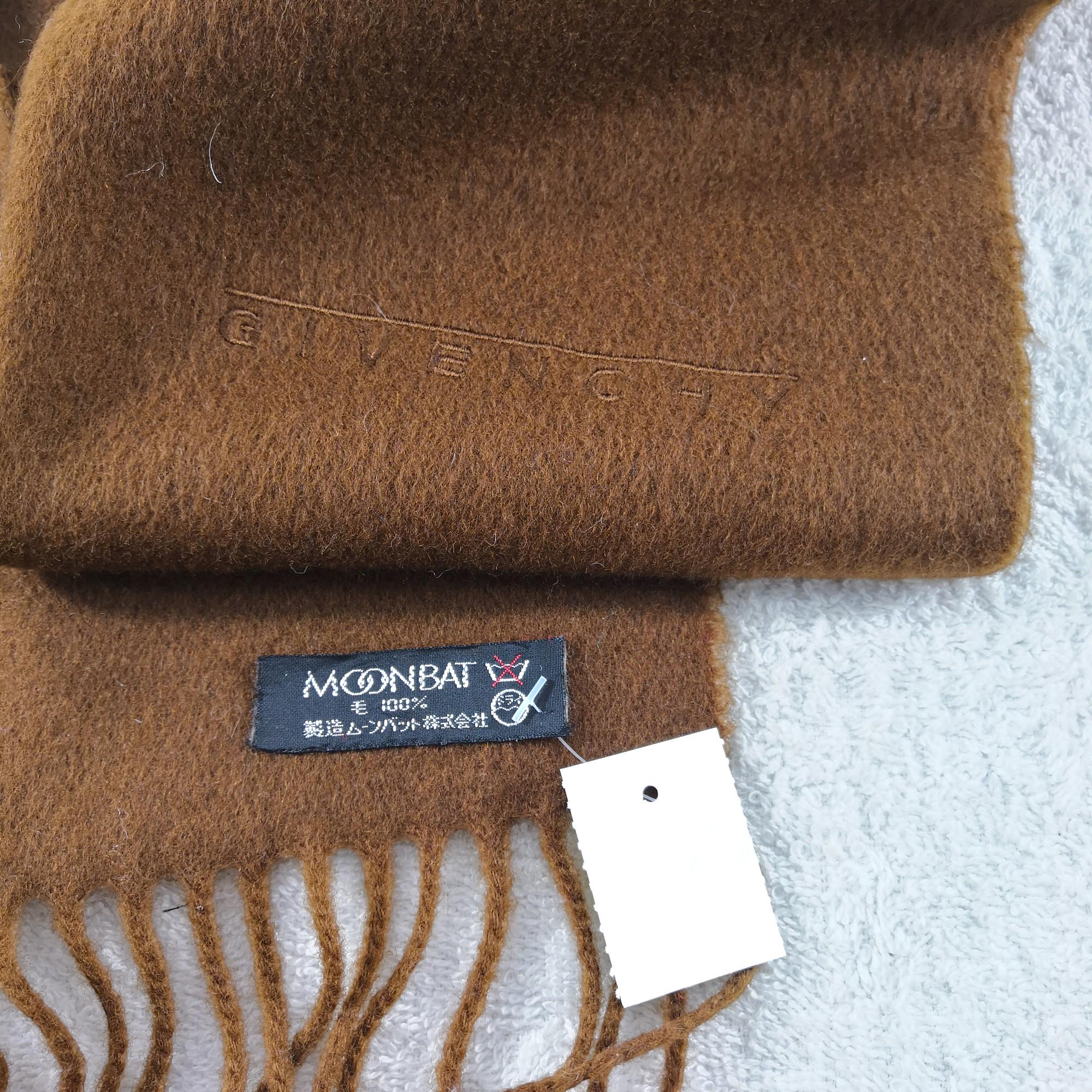 Vintage Givenchy Scarf Muffler Givenchy Wool Scarves Wrapped