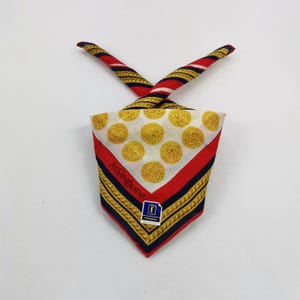 BNWT Vintage Yves Saint Laurent Handkerchief YSL Bandana Pocket Squares Neckerchief Headband Luxury Womens Accessories New Year Gift for Her