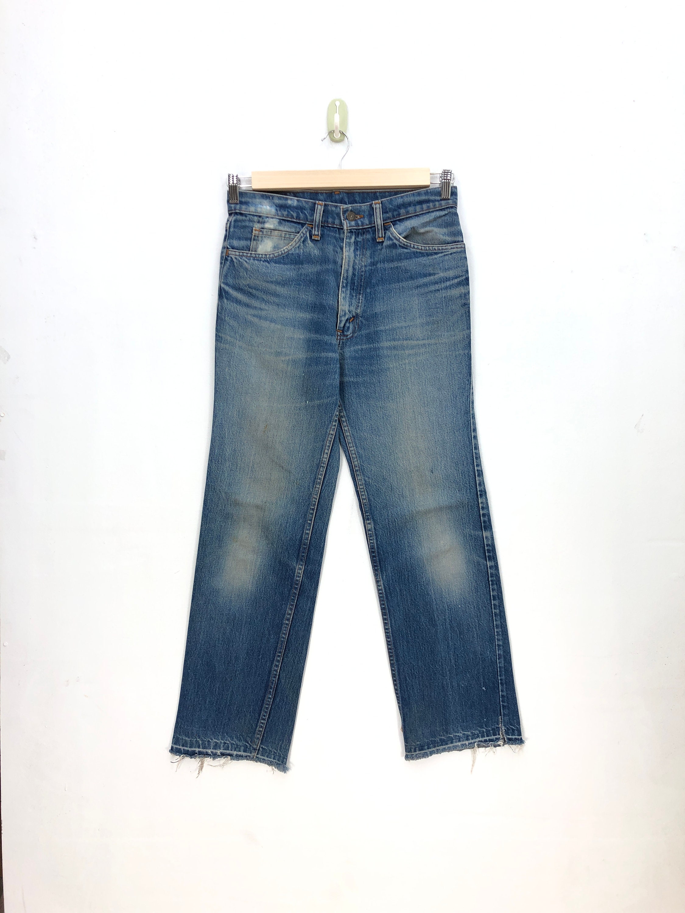 W30 Vintage Levi's 517 Orange Tab Jeans 90s Women Bell