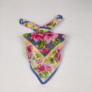 Vintage Kenzo Handkerchief, Kenzo Bandana, Kenzo Pocket Square, Kenzo Neck Scarf Accessories, Kenzo Neckerchief, Kenzo Christmas Gift