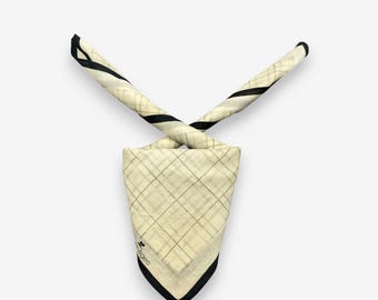 Vintage Courreges Taschentuch Courreges Bandana Einstecktücher Halstuch Stirnband Luxus Damen Accessoires Schals Sommer Geschenk für Sie