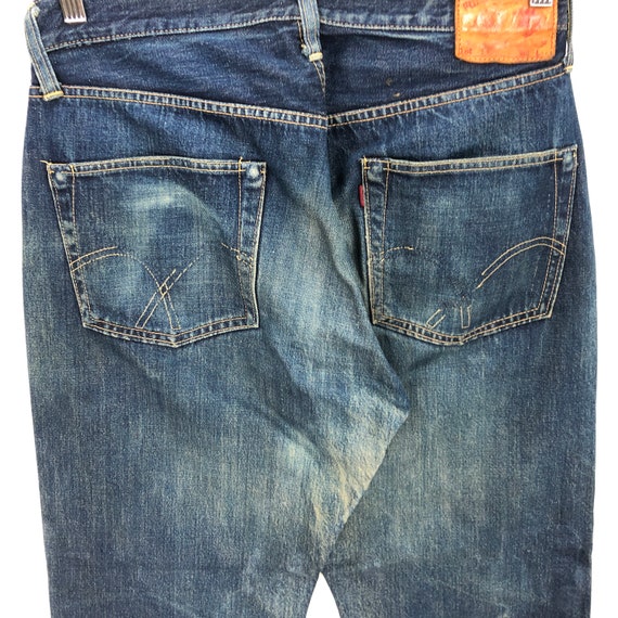 W30 Vintage Full Count Selvedge Jeans Y2k Harajuk… - image 4