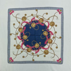 Vintage Fendi Handkerchief Authentic Fendi Bandana Luxury Neckerchief Headband Pocketsquare Womens Accessories Neckwear Scarf Gift for Her