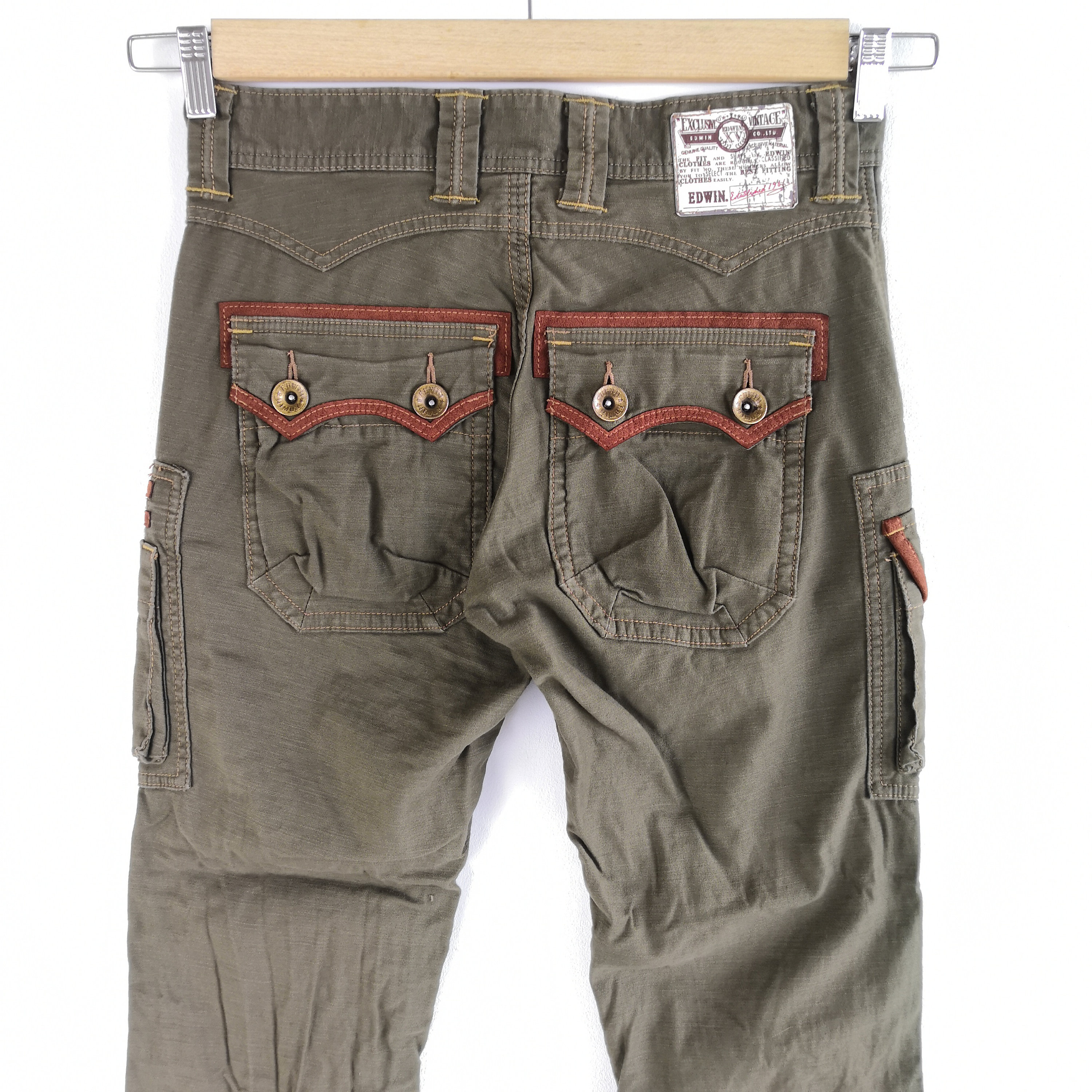 Size 30x27 Japanese Edwin Cargo Pants Bondage Casual Cargo
