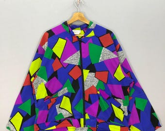 70s〜80s MEMBERS ONLY Wool Oversiz Jacket 1980s Member's Only Jacket Free Shipping - The Vintage Twin
