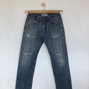 W31 Vintage Levi&#39;s 505 Distressed Faded Jeans Y2k Levis Womans High Waist Pants Levis Light Wash Denim Levis Girlfriend Jeans Size 31x30