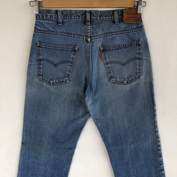 W32 Vintage 70s Levi's Orange Tab Jeans Levis Wom… - image 4