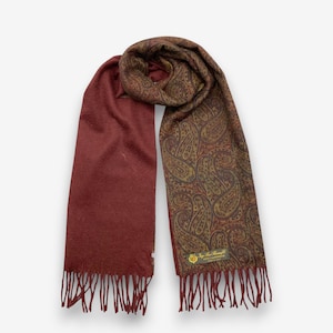 Vintage Loro Piana Cashmere Scarf Muffler Loro Piana Wool Scarves Loro Piana Scarves Wrap Fringe Neckwear Winter Accessories Gift for Him