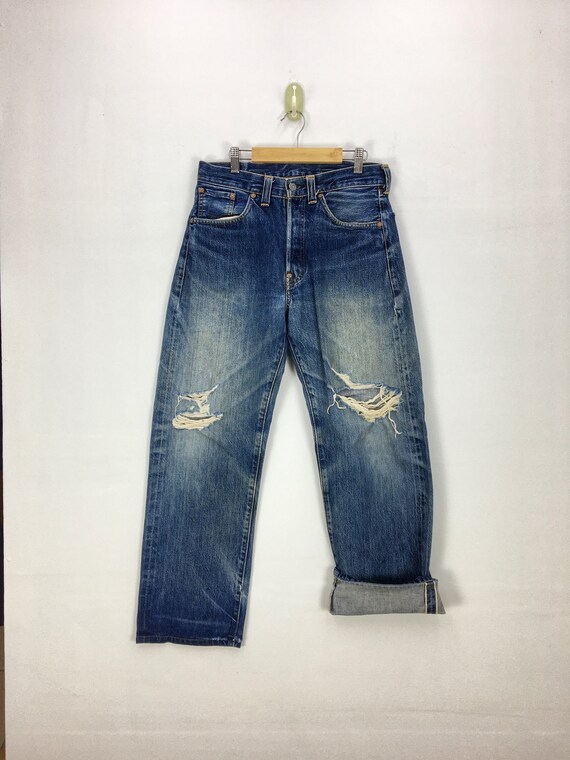 W28 L27 Vintage Levis 501XX Jeans Pants 