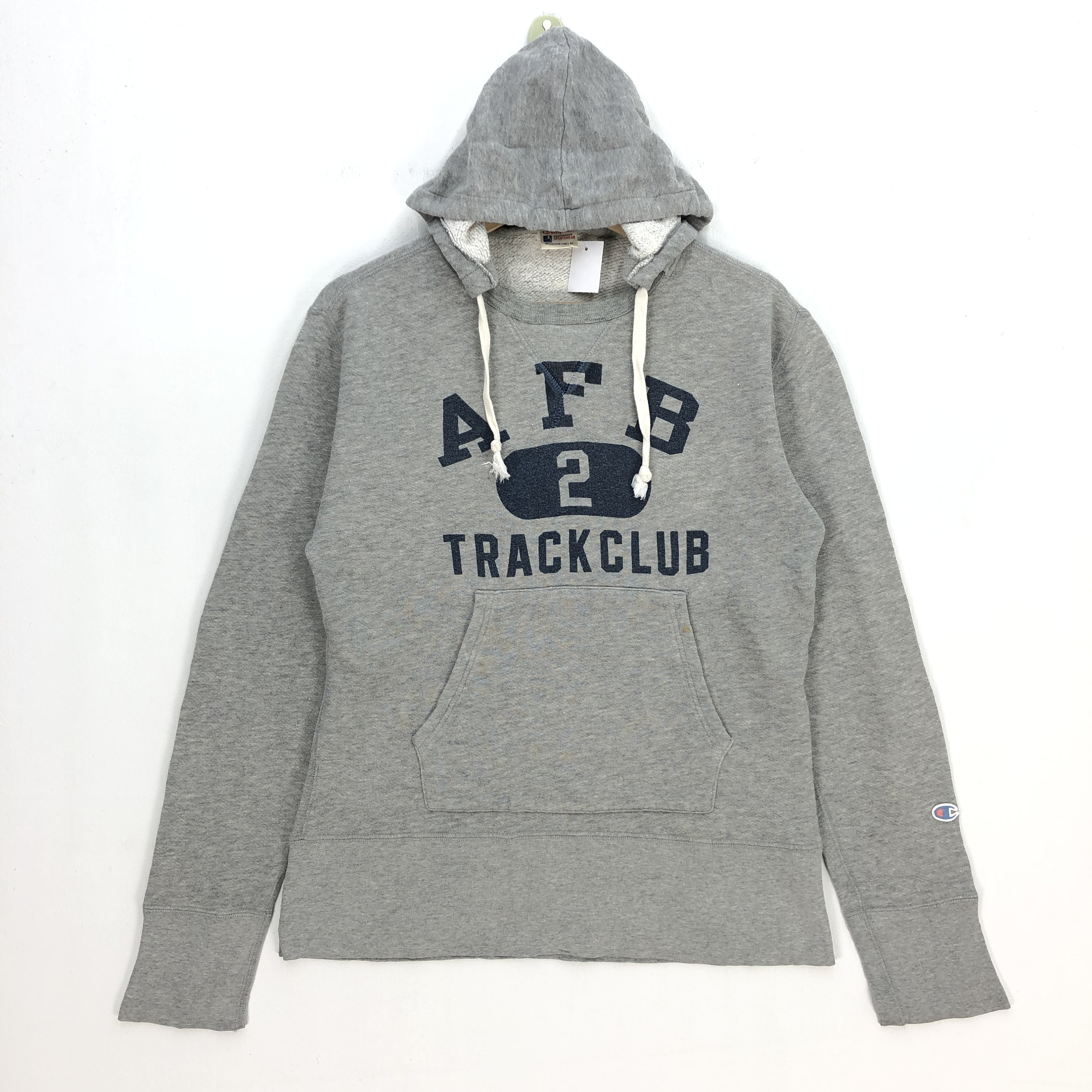 Vintage Y2K Champion Hoodie Sweater Champion AFB Track Club Vintage Y2K Champion Hoodie Sweater Champion AFB Track Club
