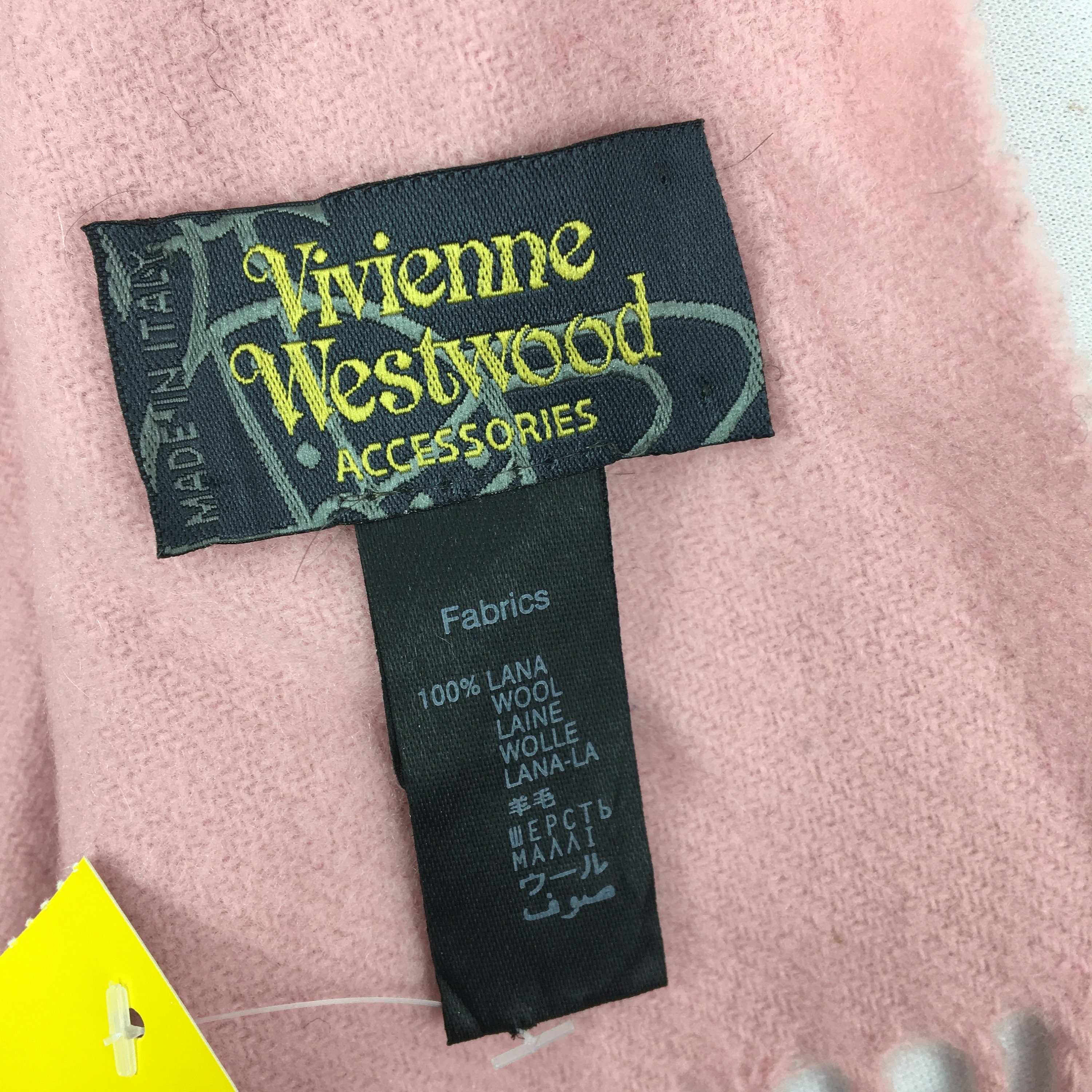 Vivienne Westwood Scarf Muffler Vivienne Westwood Wool Scarf