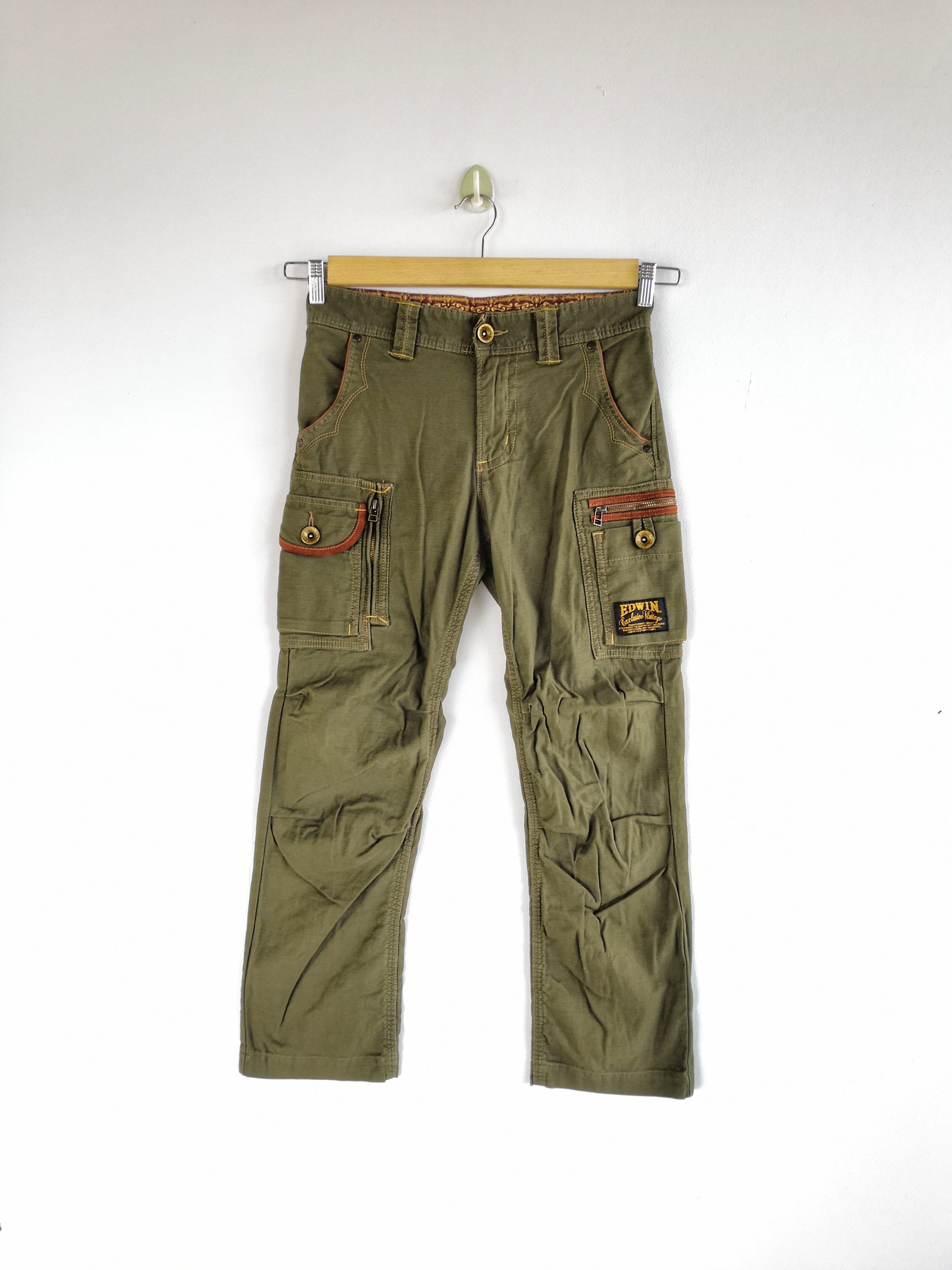 Size 30x27 Japanese Edwin Cargo Pants Bondage Casual Cargo Size 30x27 Japanese Edwin Cargo Pants Bondage Casual Cargo