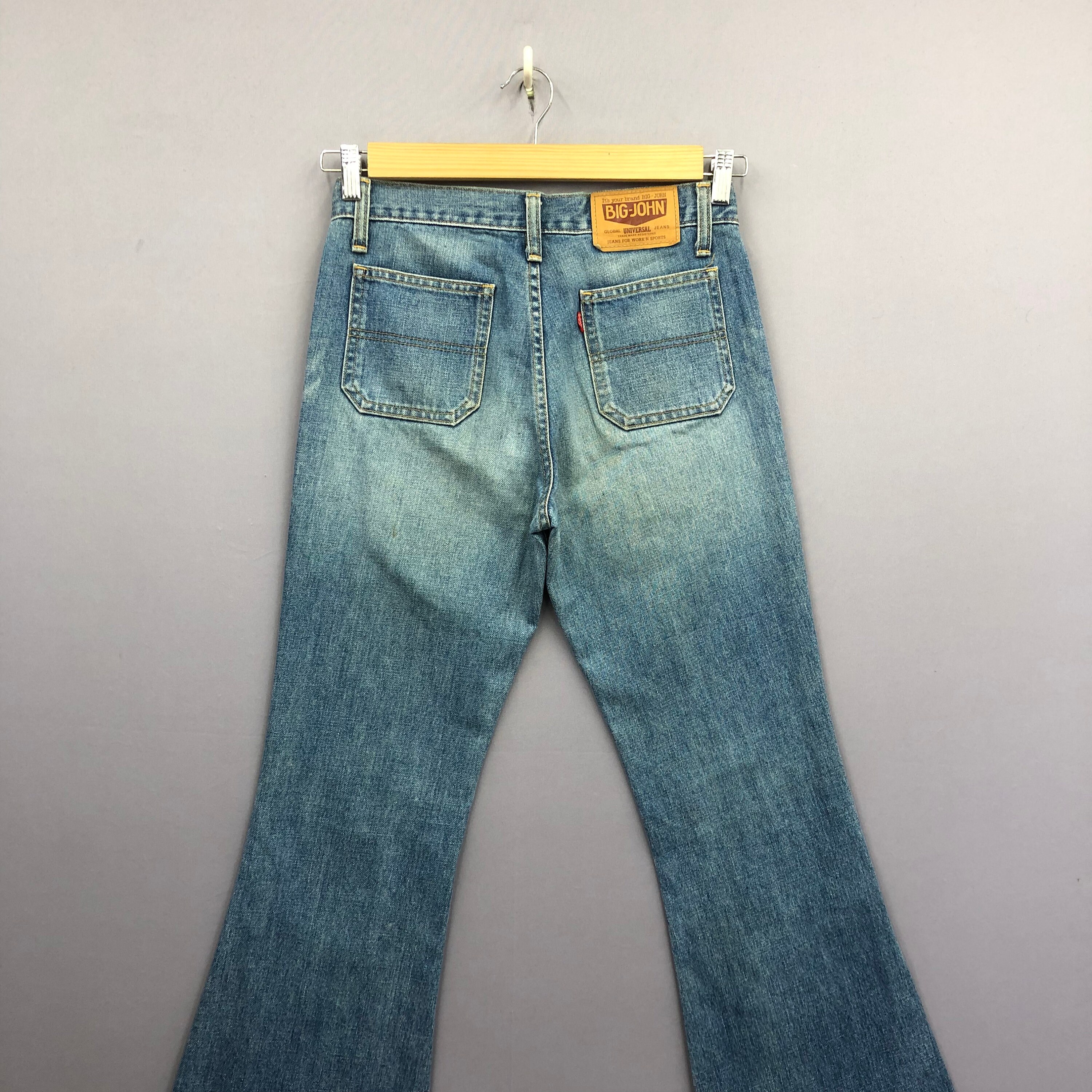 新入荷 Super John Big Vintage W28 Flare Big 90s Jeans Pants Bush パンツ