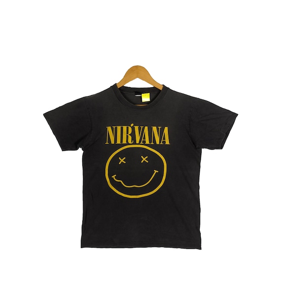 Inmundicia académico La risa Vintage Nirvana Camiseta American Rock Band Kurt Cobain Grunge - Etsy España
