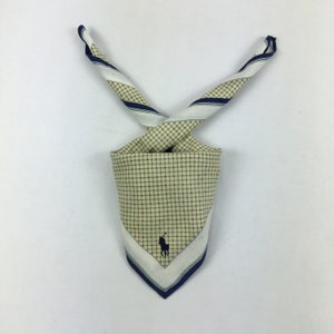 Vintage Polo Ralph Lauren Handkerchief, Polo Ralph Lauren Bandana, Polo Ralph Lauren Pocket Square, Polo Ralph Lauren Neck Scarf