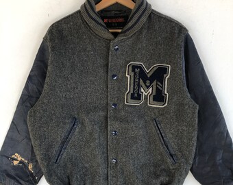 ジャケット・アウター 90s MCGREGOR A-2 type wool bomber jacket McGregor Mcgregor wool varsity jacket - Gem