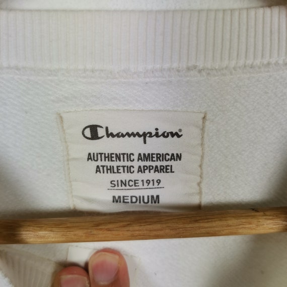 Vintage 90s Champion Sweatshirt Medium Vintage Ch… - image 6