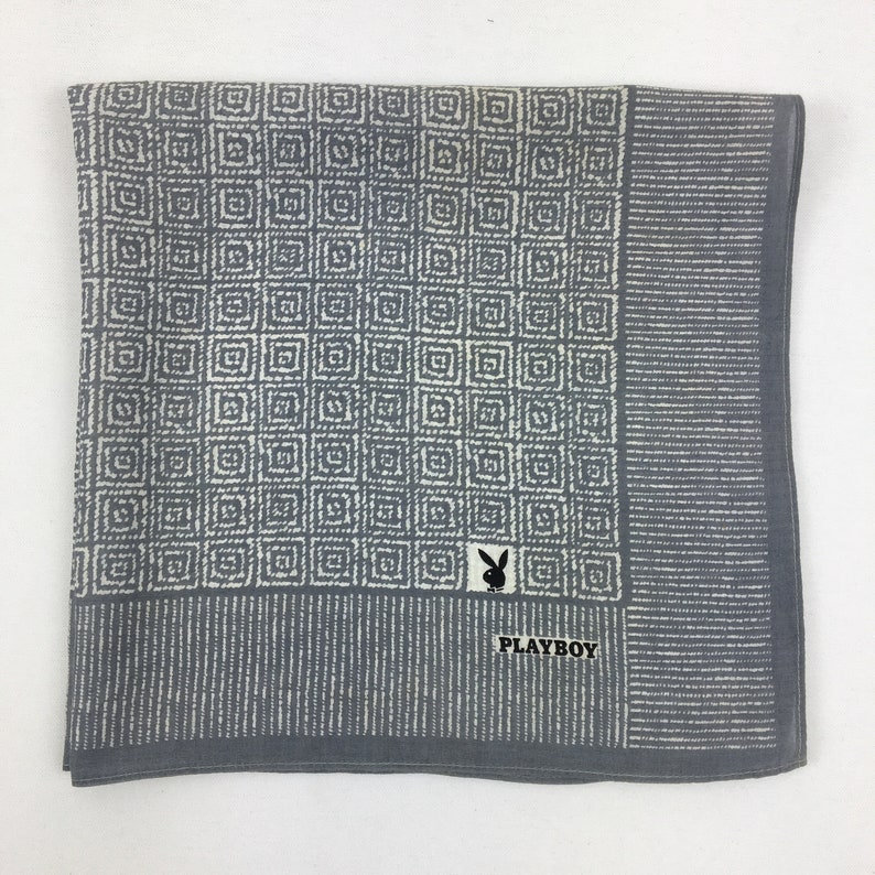 Authentic Playboy Handkerchief Neckerchief Bandana Neck Scarf Women Luxury Kerchief Wedding Summer Gift Headband