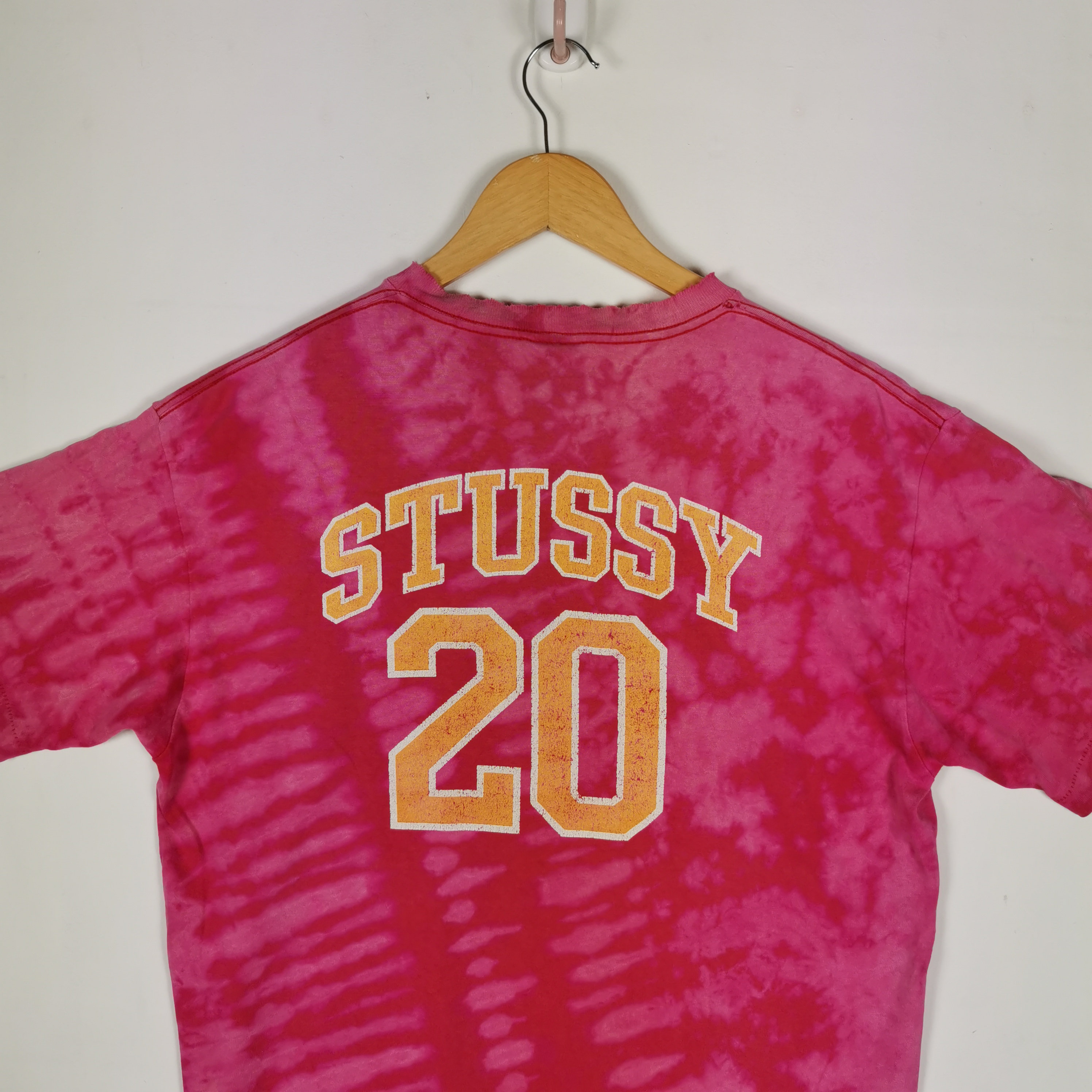 Vintage Stussy Usa Bleach T-shirt 90s Stussy New York 20