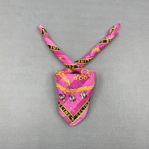 Vintage Celine Handkerchief Celine Bandana Pocket Squares Neckerchief Neck Wear Womens Luxury Accessories Scarves Summer Gift for Her